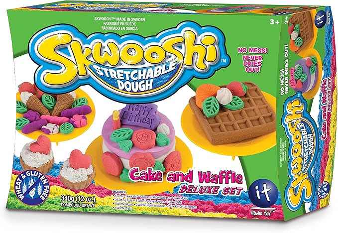 Skwooshi Dough for Cake and Waffle Deluxe Set - 3010212003N - Safqqa Egypt