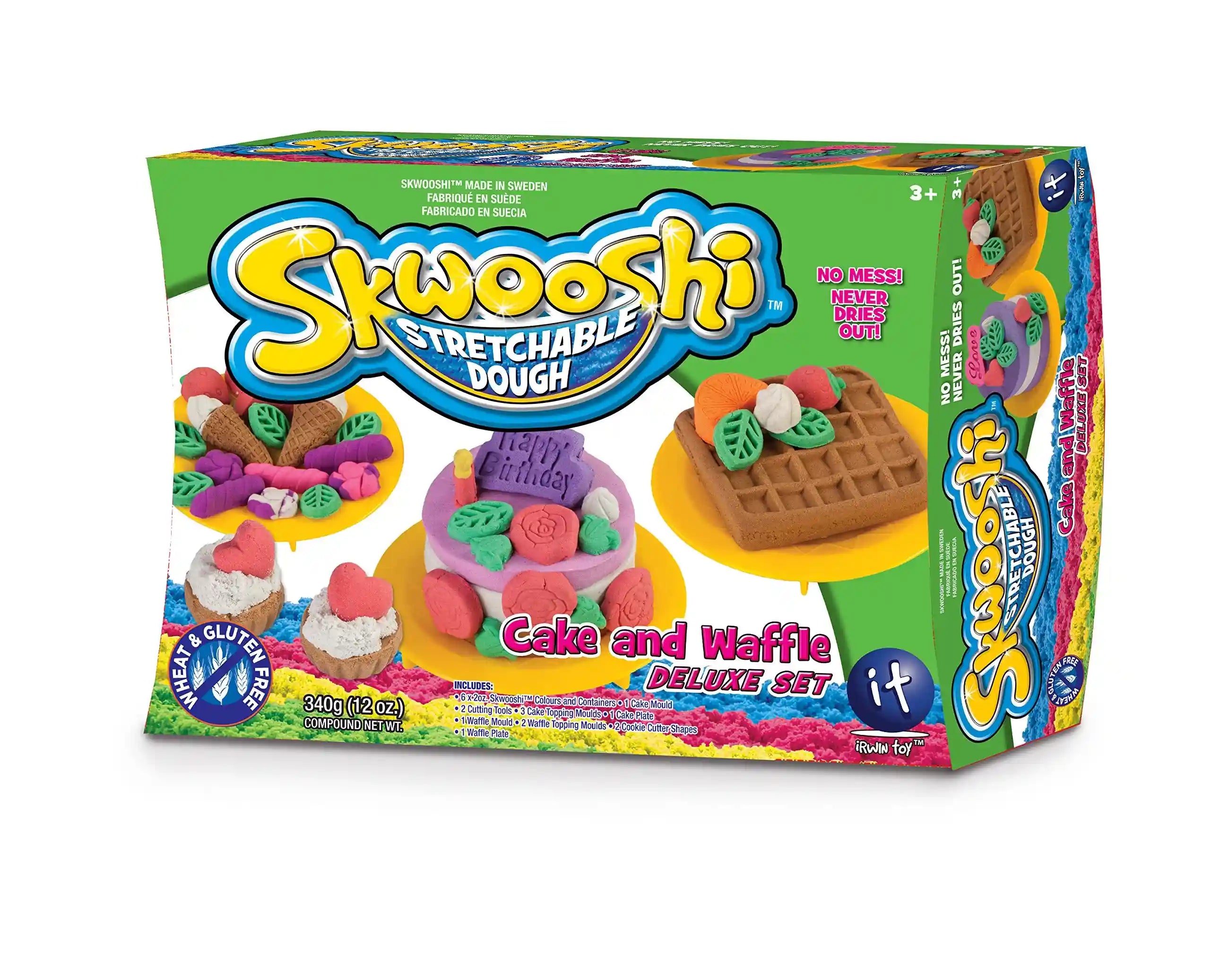 Skwooshi Dough for Cake and Waffle Deluxe Set - 3010212003N - Safqqa Egypt