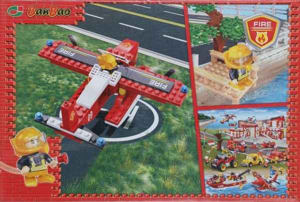 BanBao 7109 Fire Seaplane 125 pieces. - Safqqa Egypt