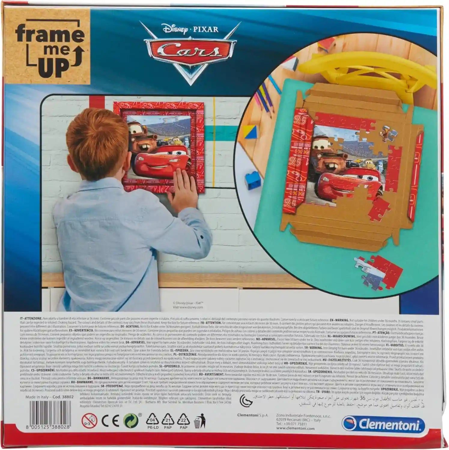 Clementoni Puzzle Frame Me Up Disney Cars - 60 Pieces - Safqqa Egypt