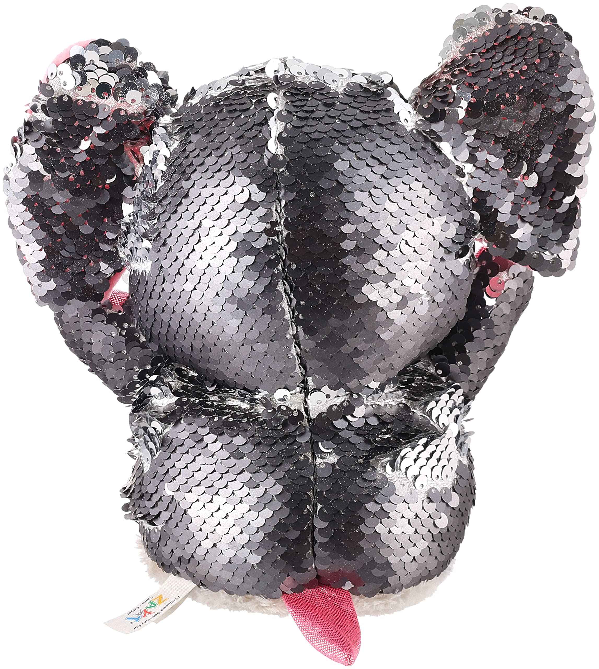 Glitter motsu rabbit soft plush toy - multi color - Safqqa Egypt