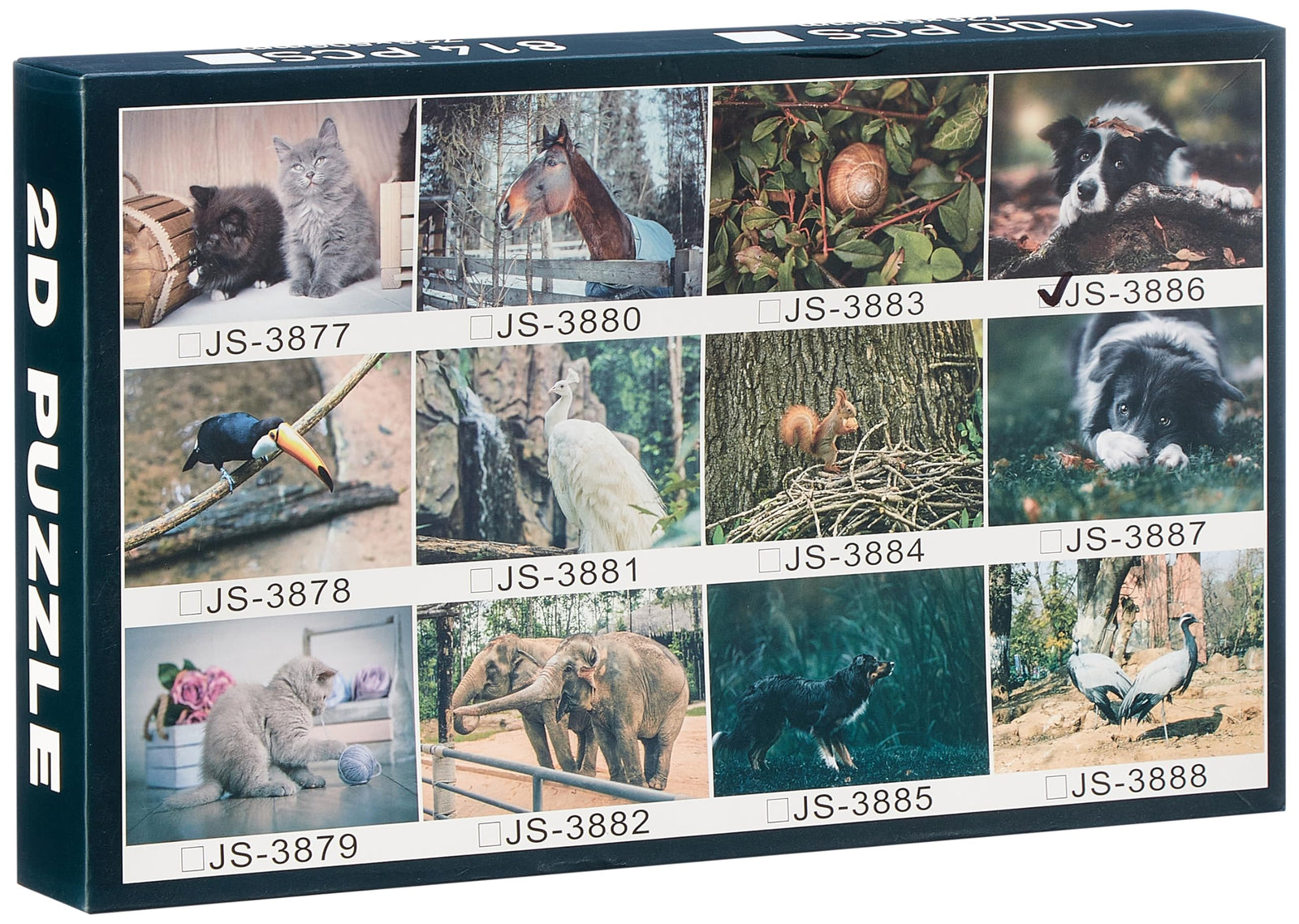 Generic Plastic Aurora Jigsaw Puzzle Set Of 1000 Pieces For Kids - Multi Color - Safqqa Egypt