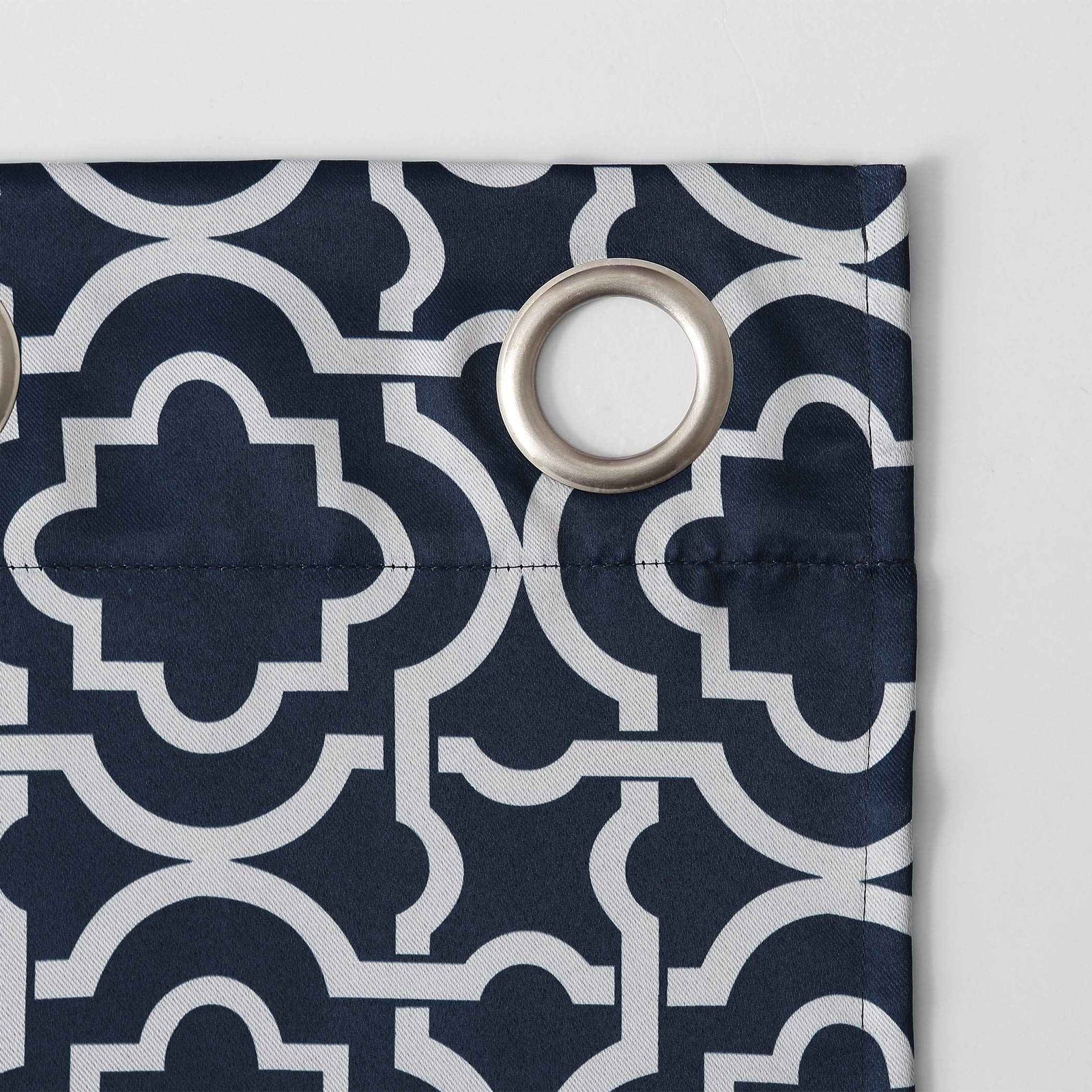 Sun Zero Barnett Trellis Blackout Grommet Curtain Panel, 40