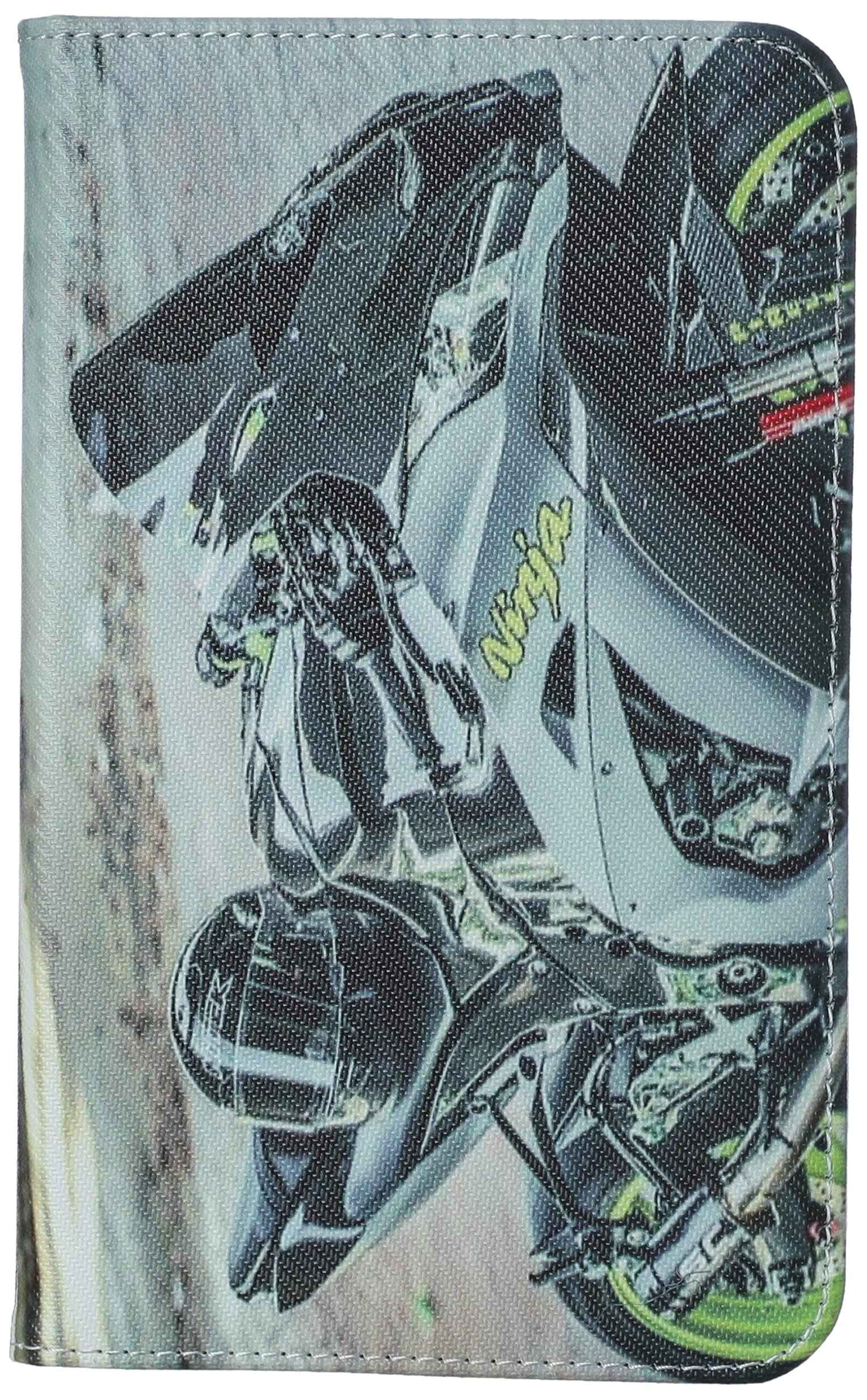 Fashion Case 360 Degree Full Protection Printed Leather Tablet Case for Samsung Galaxy Tab 3 Lite, 7 inches - Multi Color - Safqqa Egypt