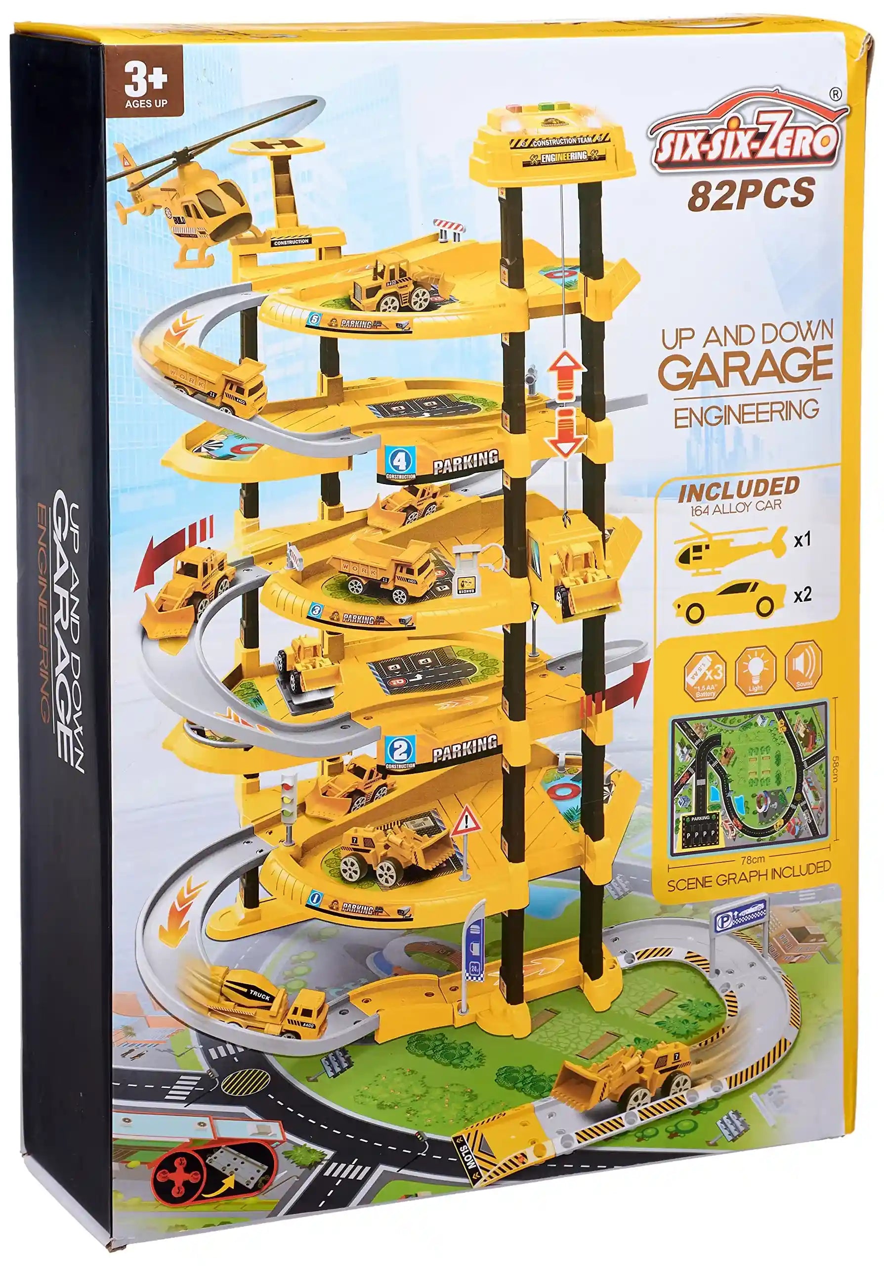 Electronic car garage, spiral cars equipped with a 660-a326 graphic drawing - Safqqa Egypt