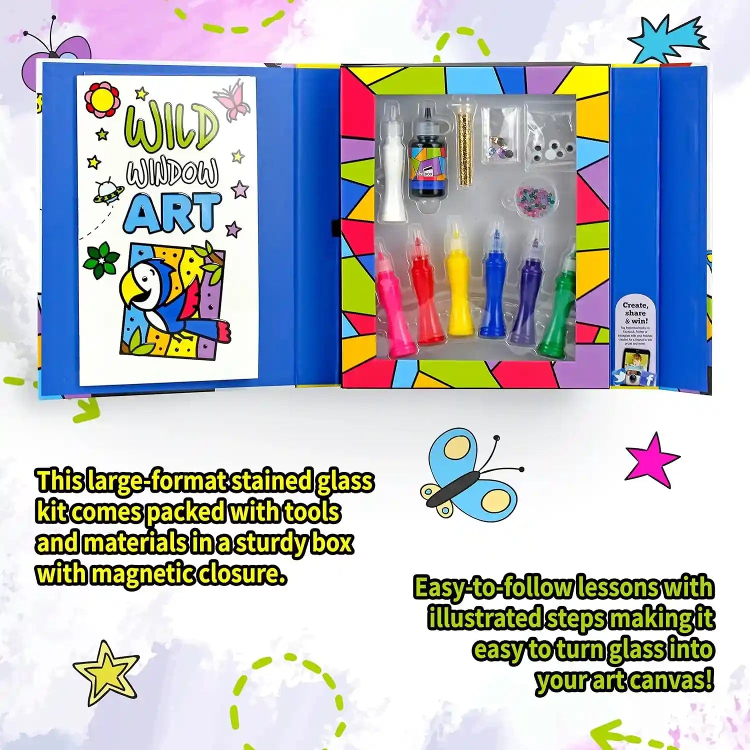 Spice Box Window Art Coloring Toy for Kids - Safqqa Egypt