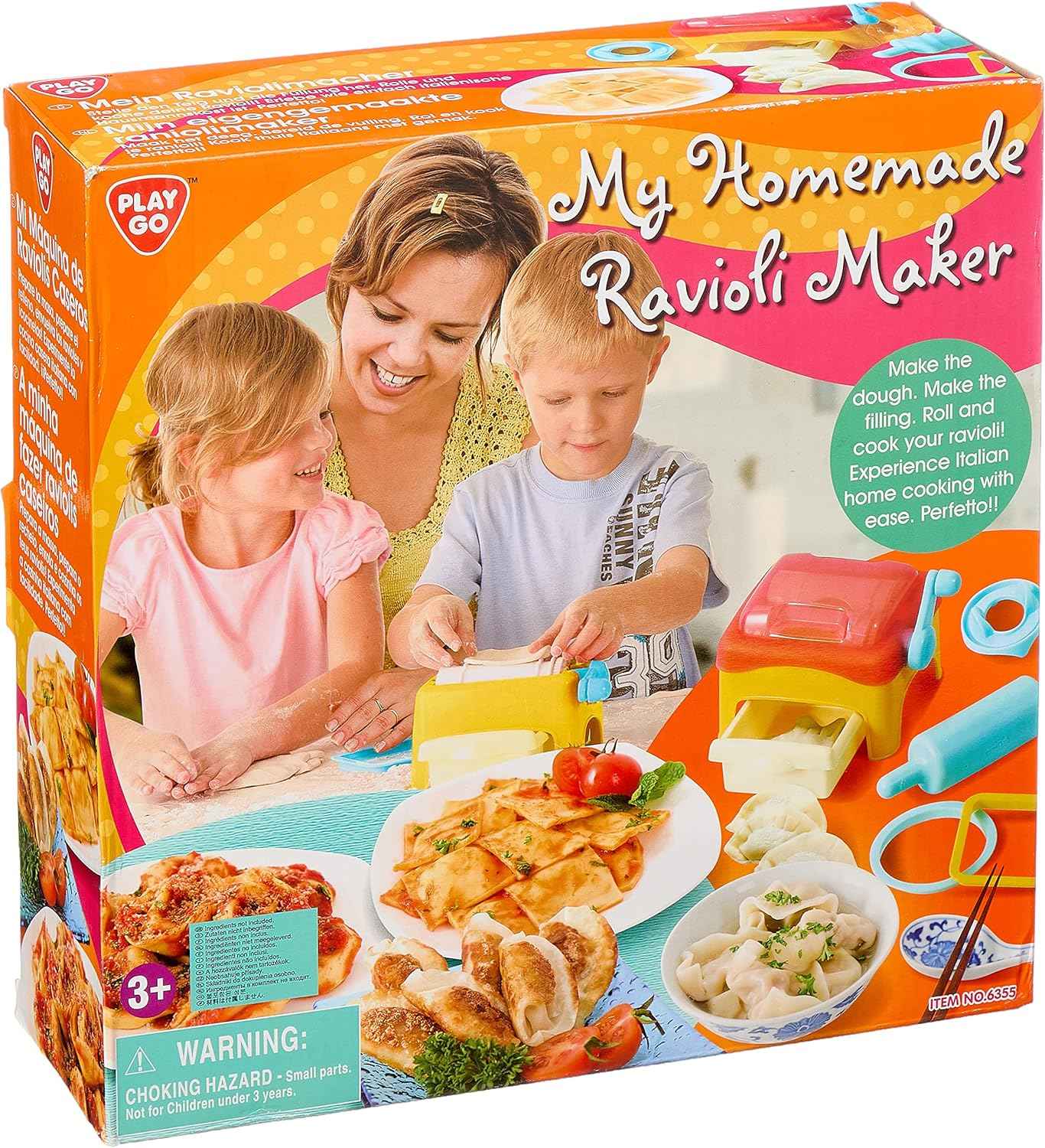 Galt Playgo My Homemade Ravioli Maker, Ages 3 & Above, Multi-Color, 6355 - Safqqa Egypt