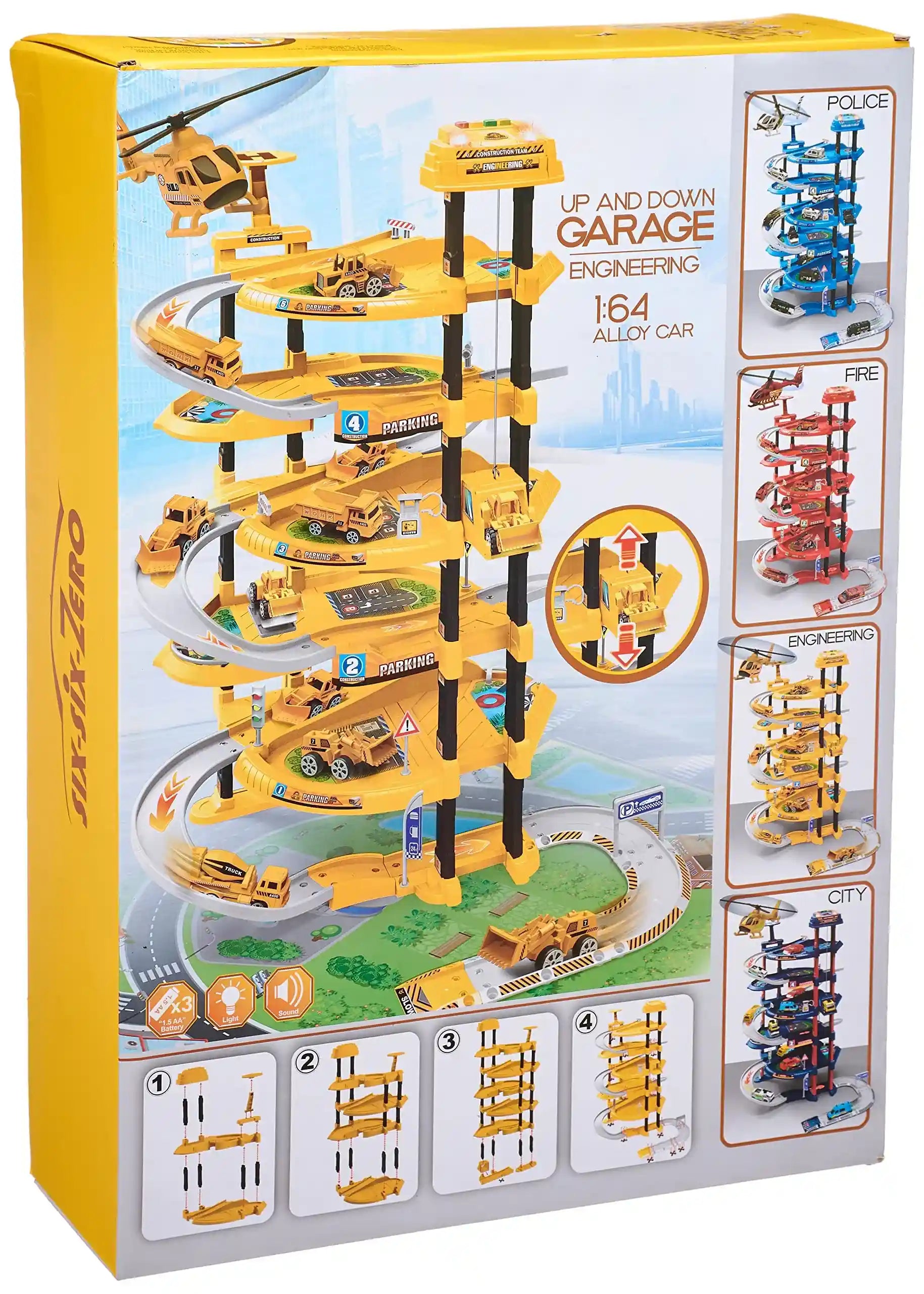 Electronic car garage, spiral cars equipped with a 660-a326 graphic drawing - Safqqa Egypt