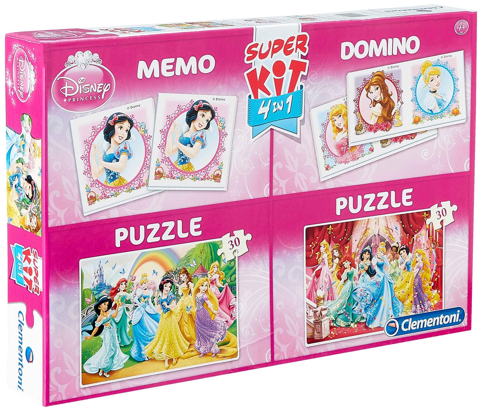 Clementoni Princess 4 In 1 Game - Safqqa Egypt