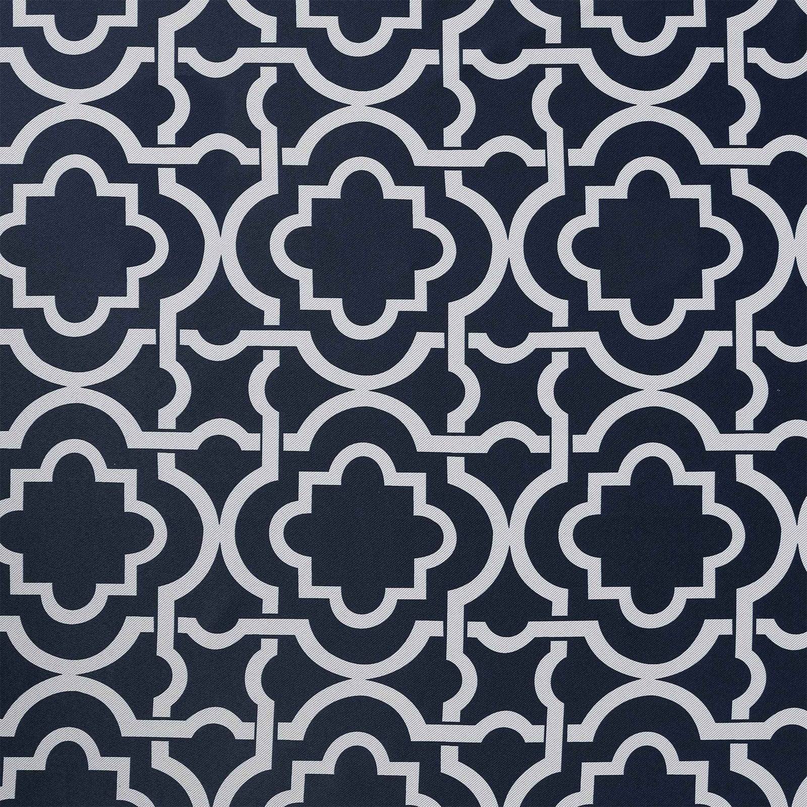 Sun Zero Barnett Trellis Blackout Grommet Curtain Panel, 40
