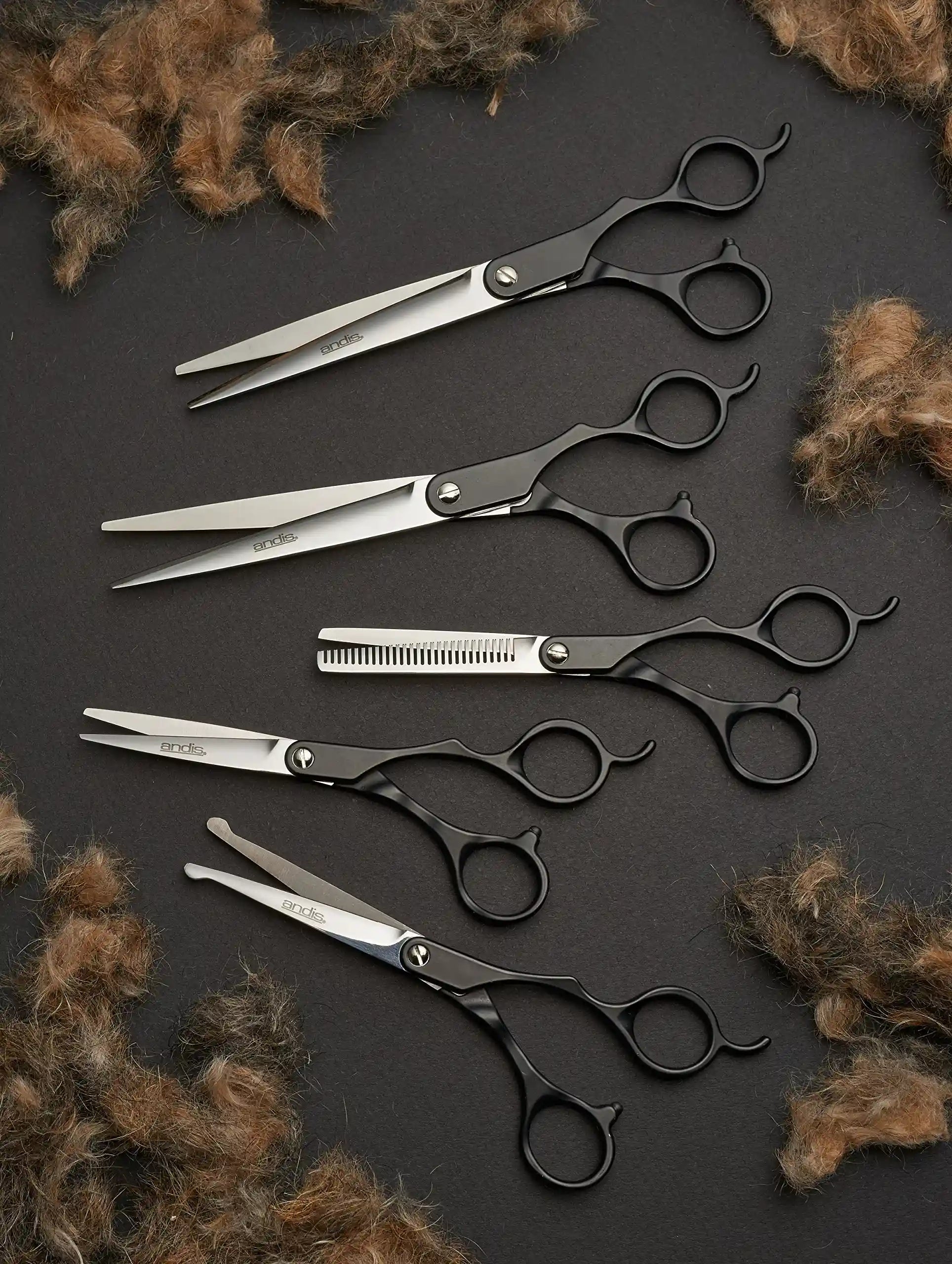 Andis Straight Shears, Right-Handed, Professional Dog and Cat Grooming - Safqqa Egypt