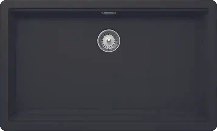 Brooklyn N-100XL Kitchen Sink – Extra-Large Single Bowl | 80 cm Cabinet | Topmount/Undermount Installation - Safqqa Egypt