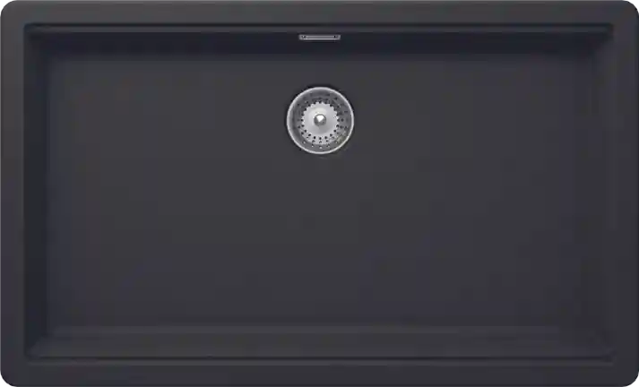 Brooklyn N-100XL Kitchen Sink – Extra-Large Single Bowl | 80 cm Cabinet | Topmount/Undermount Installation - Safqqa Egypt