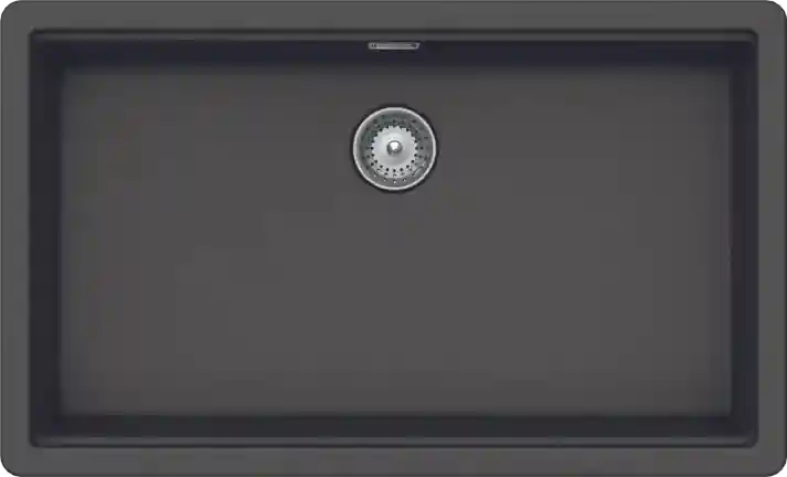 Brooklyn N-100XL Kitchen Sink – Extra-Large Single Bowl | 80 cm Cabinet | Topmount/Undermount - Safqqa Egypt