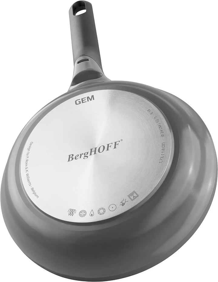 BergHOFF Frying Pan With Detachable Handle Grey - Safqqa Egypt