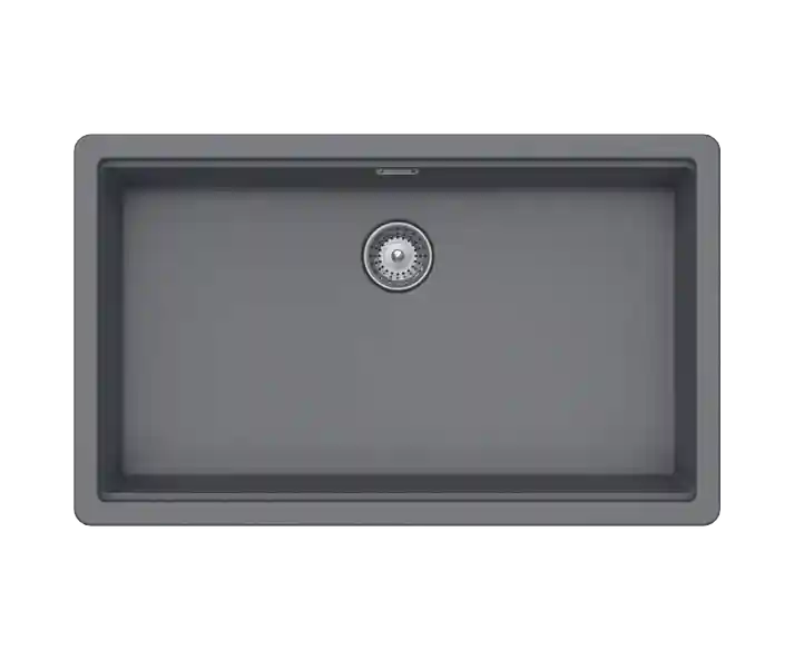 Brooklyn N-100XL Kitchen Sink – Extra-Large Single Bowl | 80 cm Cabinet | Topmount/Undermount - Safqqa Egypt