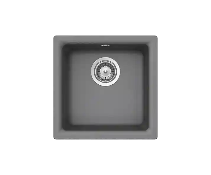 Euro N-100 Kitchen Sink – Single Bowl | 40 cm Cabinet | Topmount/Undermount Installation - Safqqa Egypt