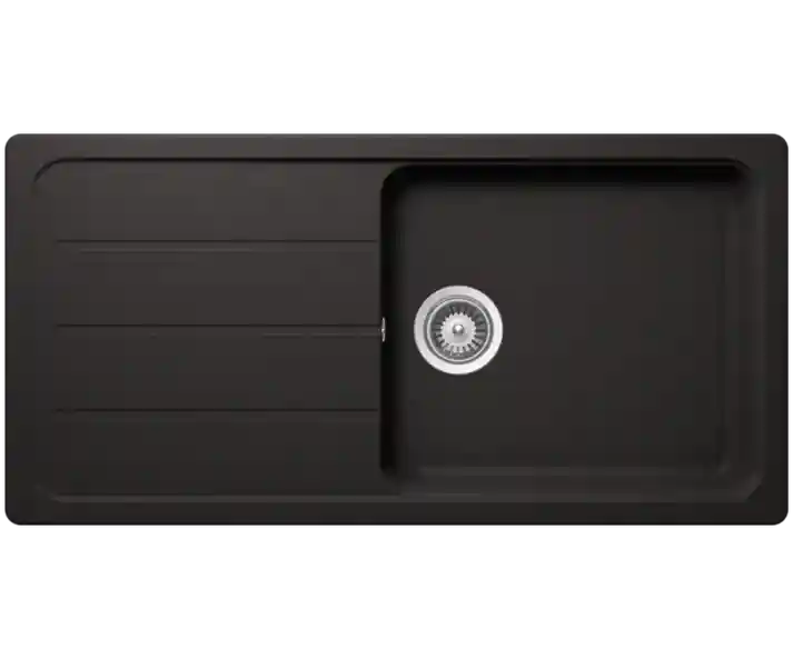 Formhaus D-100L Kitchen Sink – Large Single Bowl | 60 cm Cabinet | Topmount/Undermount Installation - Safqqa Egypt