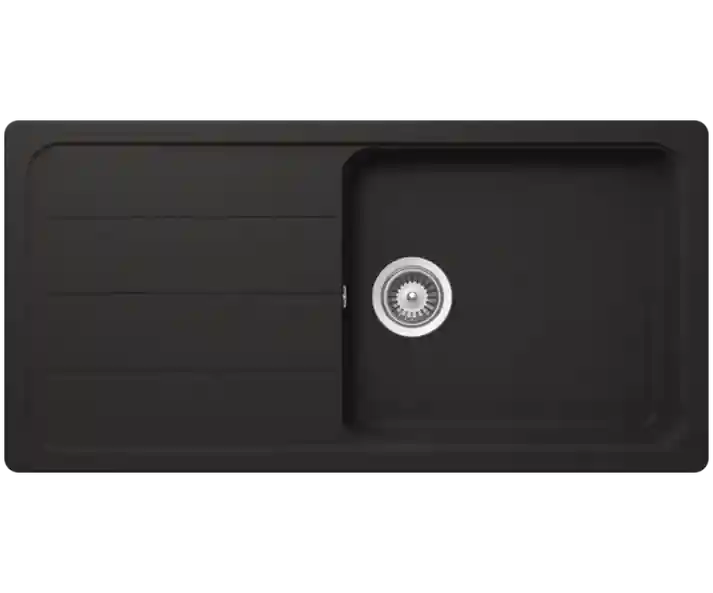 Formhaus D-100L Kitchen Sink – Single Large Bowl | 60 cm Cabinet | Topmount/Undermount Installation - Safqqa Egypt