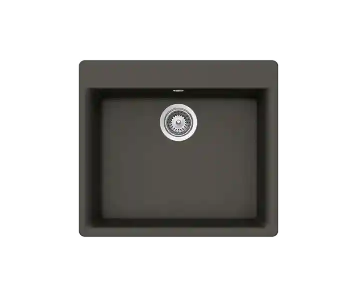 Gemo N-100 Kitchen Sink – Large Single Bowl | Fits 60 cm Cabinet | Topmount & Undermount Compatible - Safqqa Egypt