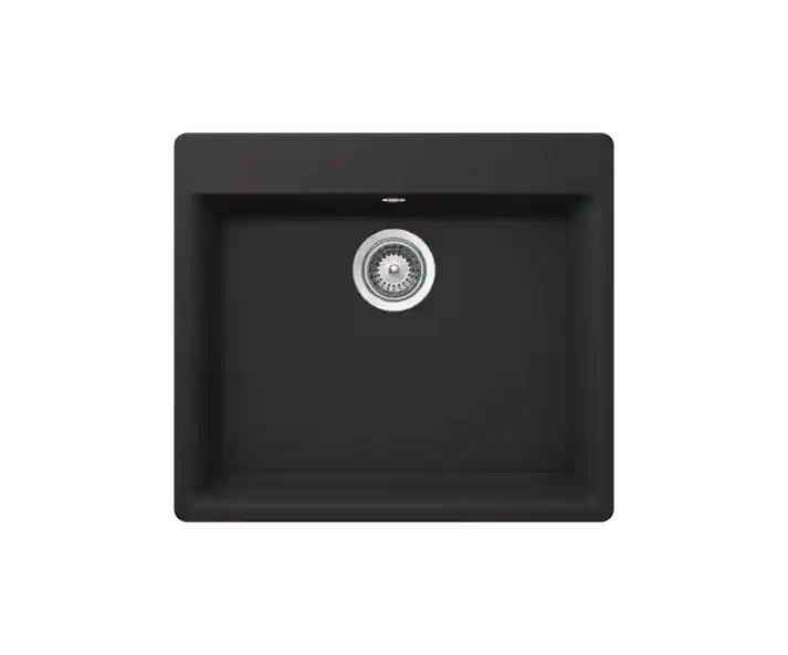 Gemo N-100 Kitchen Sink – Single Large Bowl | 60 cm Cabinet | Topmount/Undermount Installation - Safqqa Egypt