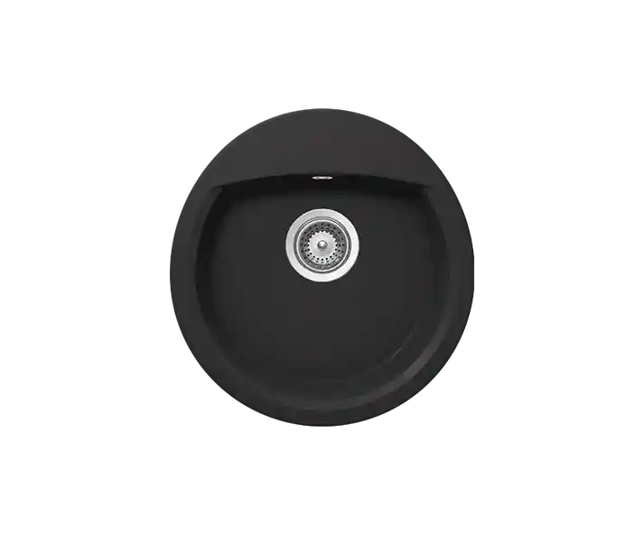 Manhattan R-100 Kitchen Sink – Single Bowl | Compact Design for 45 cm Cabinet - Safqqa Egypt