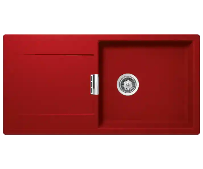 Mono D-100L Kitchen Sink – Large Single Bowl | 60 cm Cabinet | Topmount & Undermount Installation - Safqqa Egypt