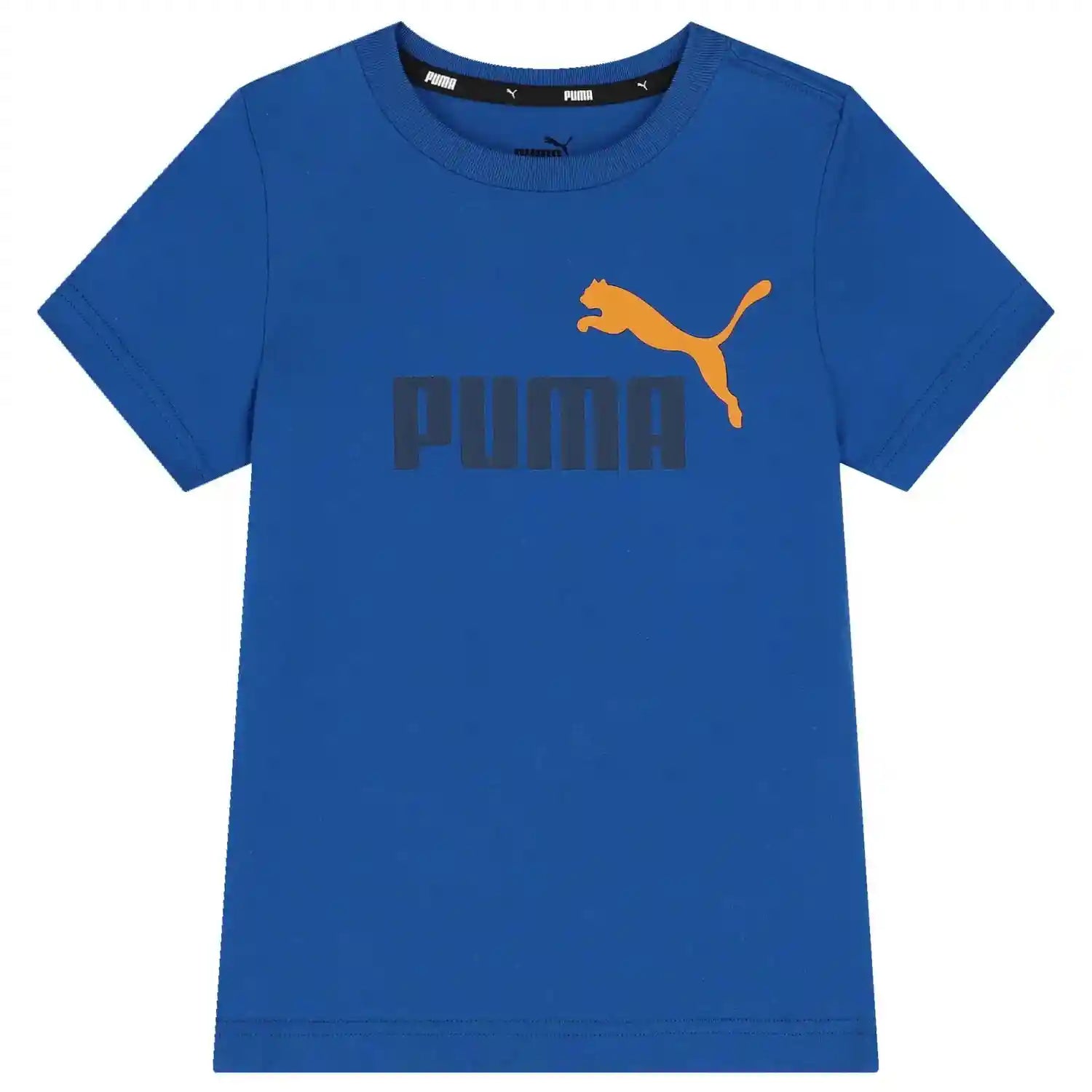 PUMA Boys' T-Shirt – Comfortable Fabric with Sporty Design - Safqqa Egypt