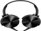 Keendex KX 3321 On-Ear Headphones Extra Bass for Smartphone’s Wired Headset Wired Headset with microphone and 3.5m jack model x21 x24 - Black - Safqqa Egypt