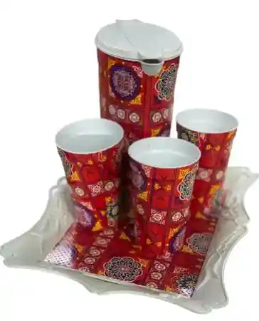 Pitcher with 3 Cups - Safqqa Egypt