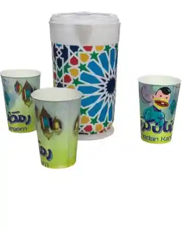 Pitcher with 3 Cups - Safqqa Egypt