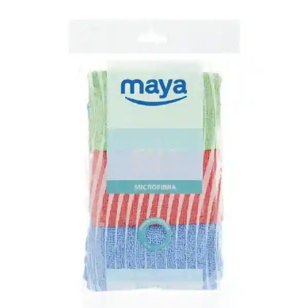 Maya Professional Tools Pack 3 pcs Microfiber Cloth 30 x 32 cm Idea 3 Assorted 07007 - Safqqa Egypt