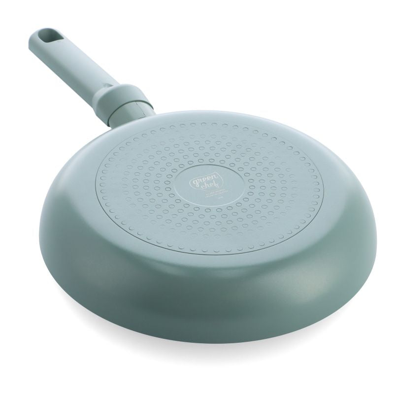 GreenChef Frying Pan Tones Smokey Blue - Ceramic Non-Stick - Safqqa Egypt