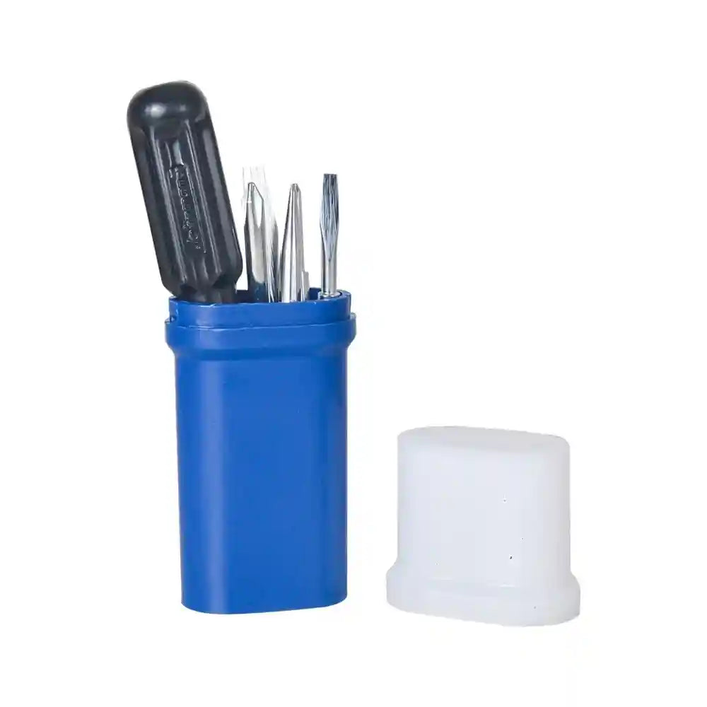 JOHNMAN SCREW DRIVER KIT with black handle, 4 inch - Safqqa Egypt