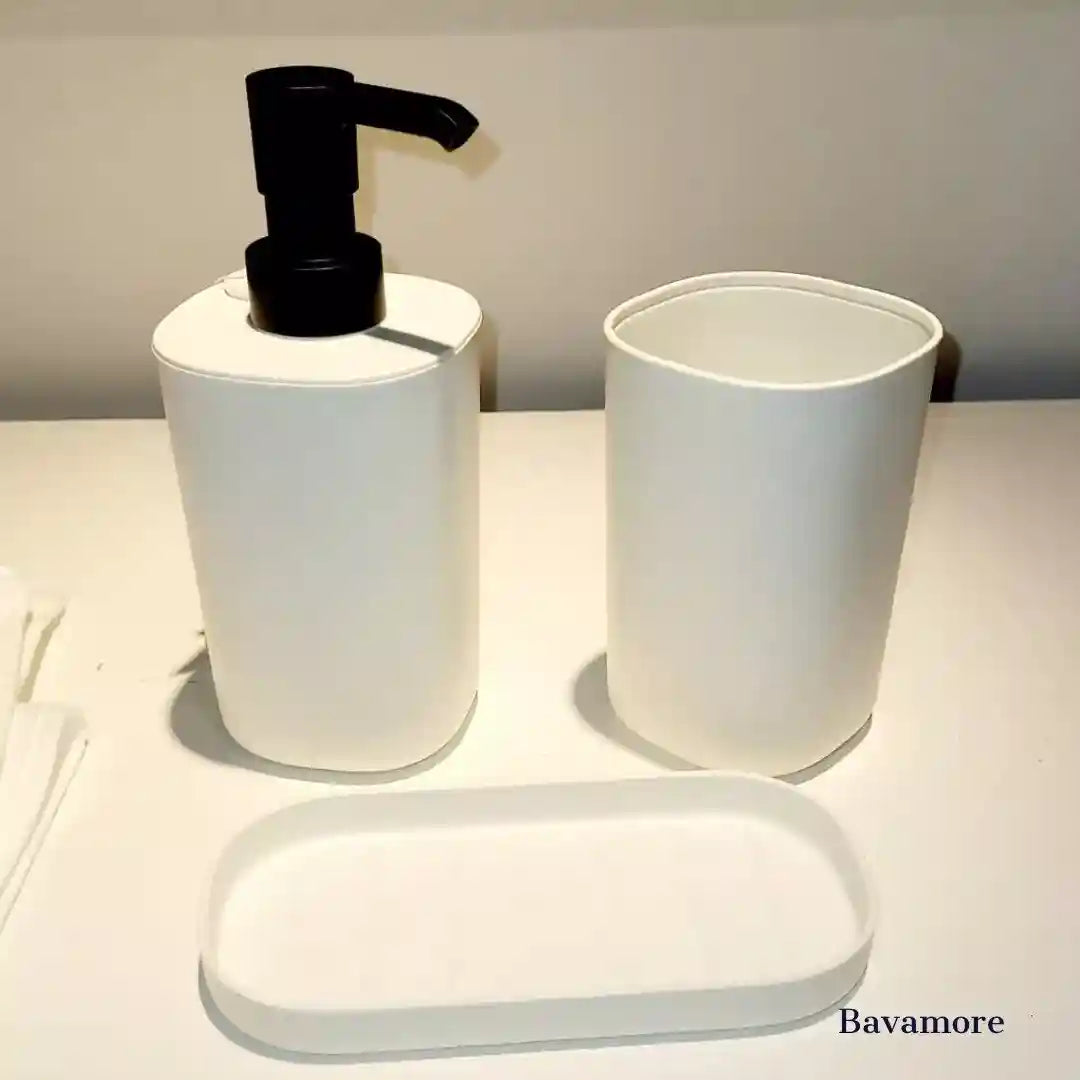 IKEA STORAVAN 3-Piece Bathroom Set White - Safqqa Egypt