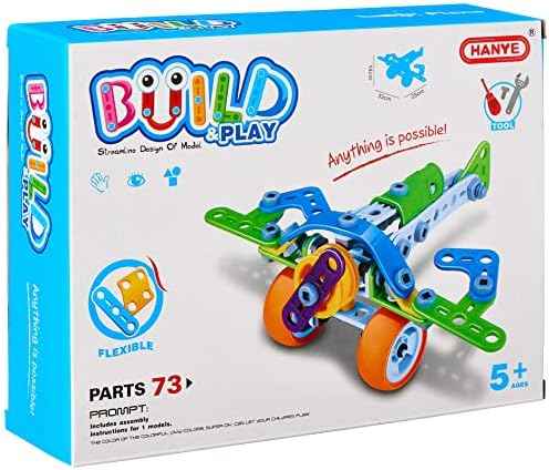 Hanye Build & Play Parts - 73 Pieces - Safqqa Egypt