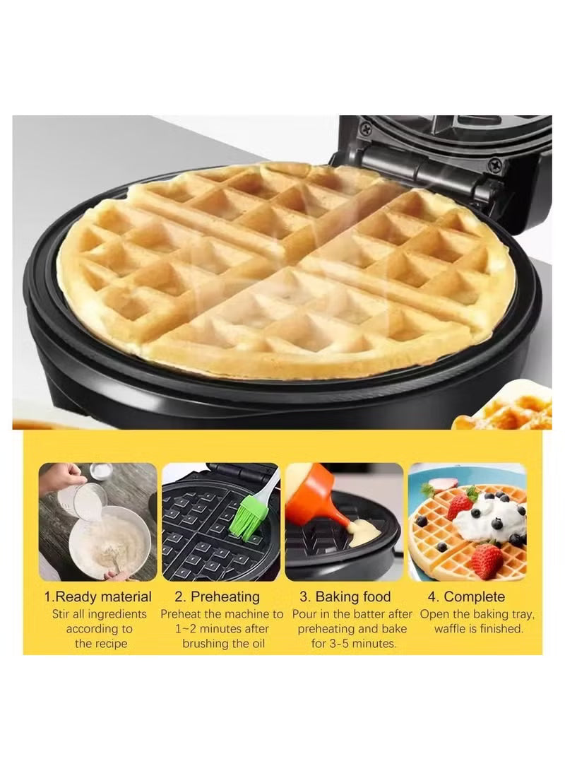 Sonifer Waffle Maker With Adjustable Temperature Control