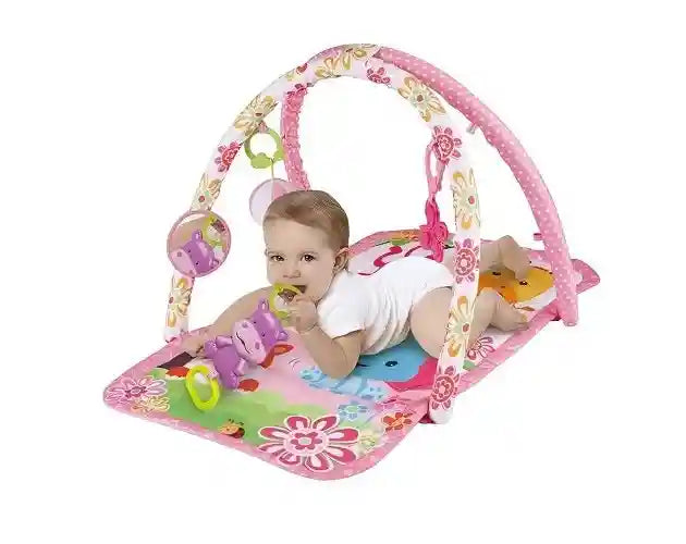 Baby Play Mat with 4 Hanging Toys