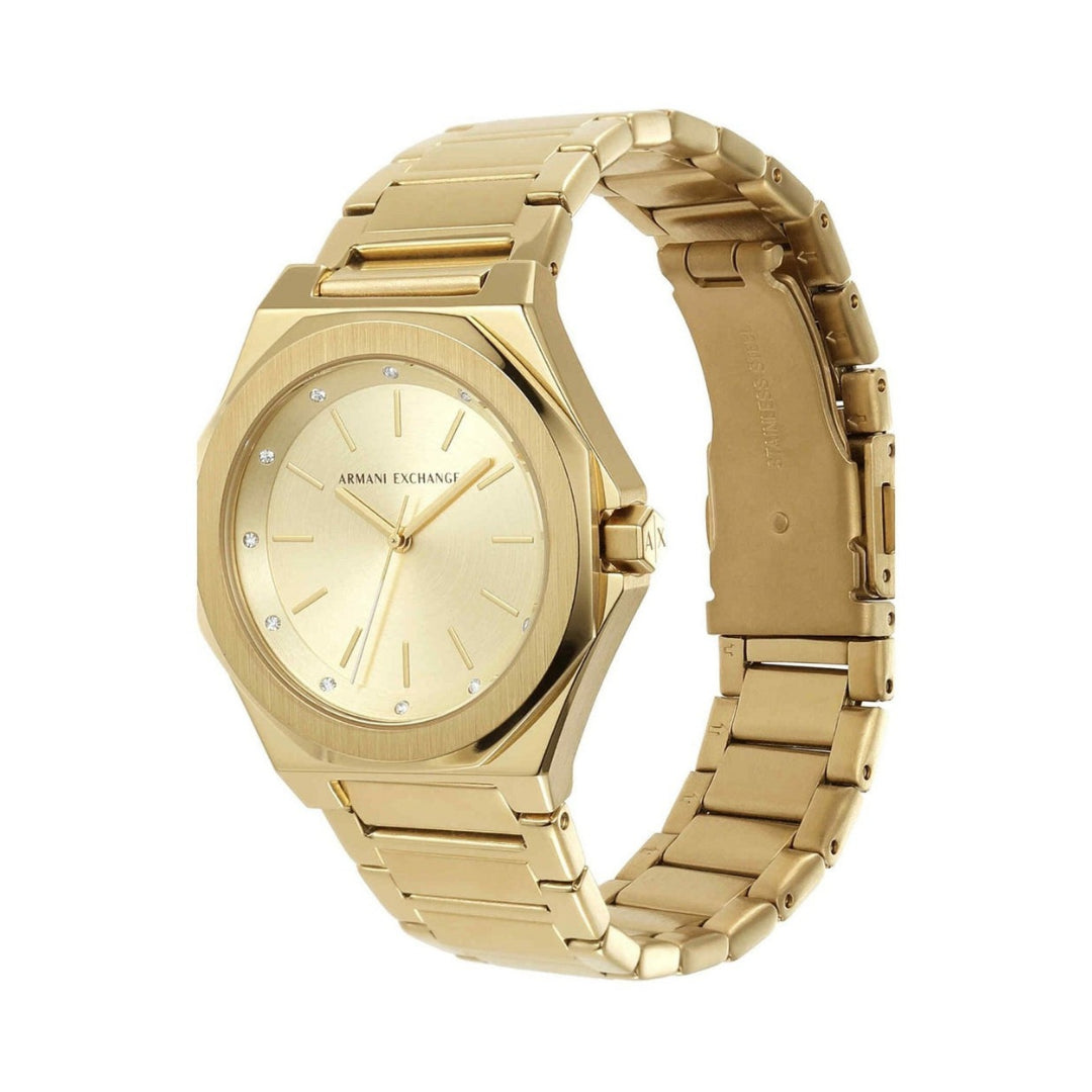 Armani Exchange Gold Watch – Timeless Luxury & Modern Elegance