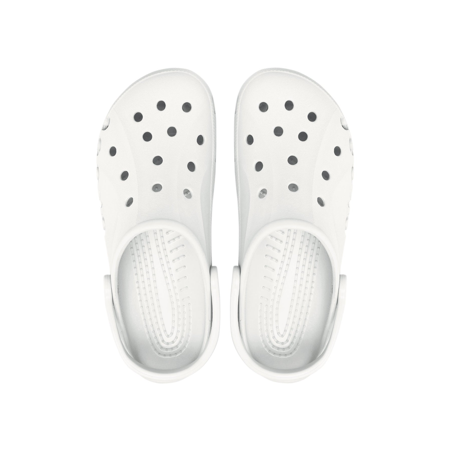شبشب من Crocs بلون أبيض للجنسين هو حذاء مريح وخفيف الوزن مصمم للاستخدام اليومي – Safqqa Egypt