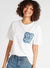 Crochet Pocket Accented T-shirt with Crew Neck and Short Sleeves - Safqqa Egypt