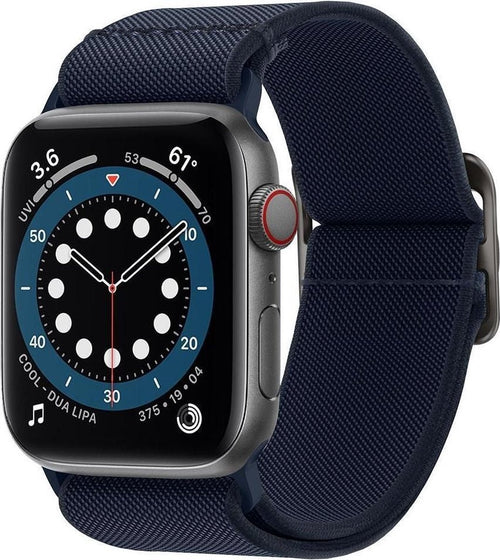Spigen Apple Watch Fit Lite Strap (Dark Blue)-Damage Box