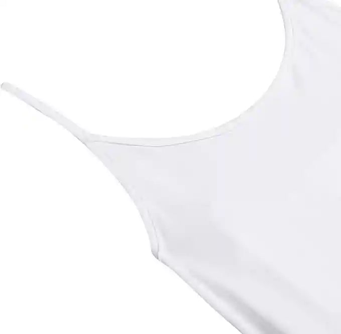 Carina Womens Spaghetti-Strap Scoop-Neck Solid Long Full Slip - Safqqa Egypt