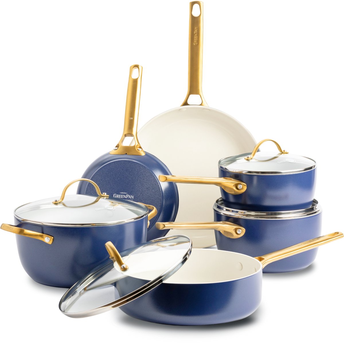 GreenPan Set GreenPan Padova Reserve With Ceramic Non-stick Coating (10-delig) - Safqqa Egypt