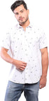 White Rabbit Men's Short Sleeve Shirt (Model: WR2085S21)