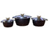 Nice 10-Piece Premium Cookware Set with Casseroles, Fry Pans & Grill Pans - Safqqa Egypt