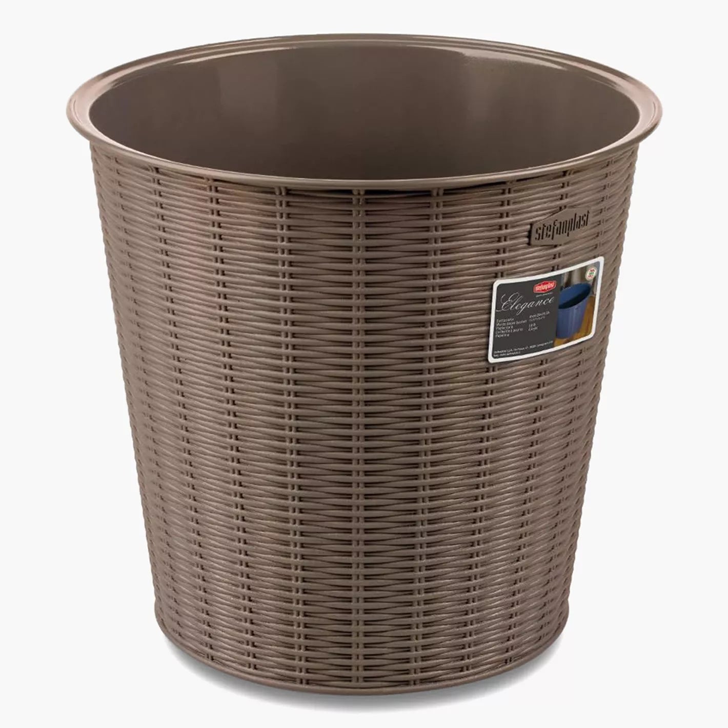 Stefanplast Elegance Waste Bin – 10 Litres Without box