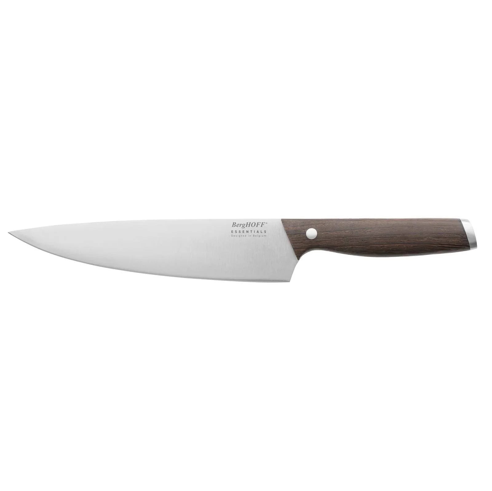 BergHOFF Chef’s knife with dark wooden handle 20 cm – Essentials - Safqqa Egypt