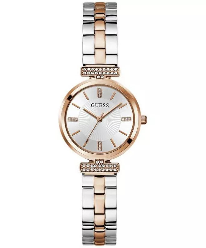GUESS Women’s 2-Tone Rose Gold Analog Watch