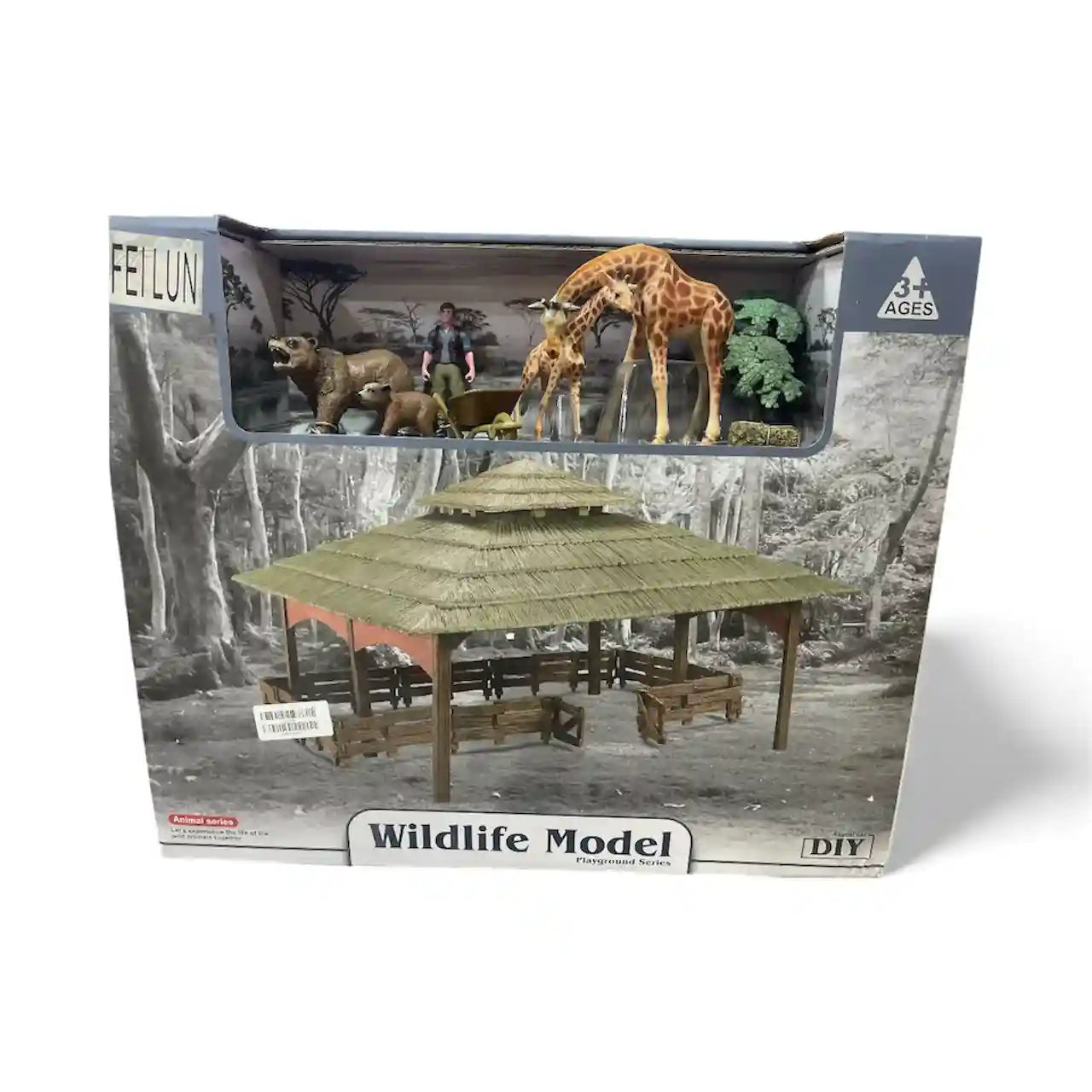 Generic Wildlife Playground Series Game for Kids, Q9899-ZJ114, Assorted Colors